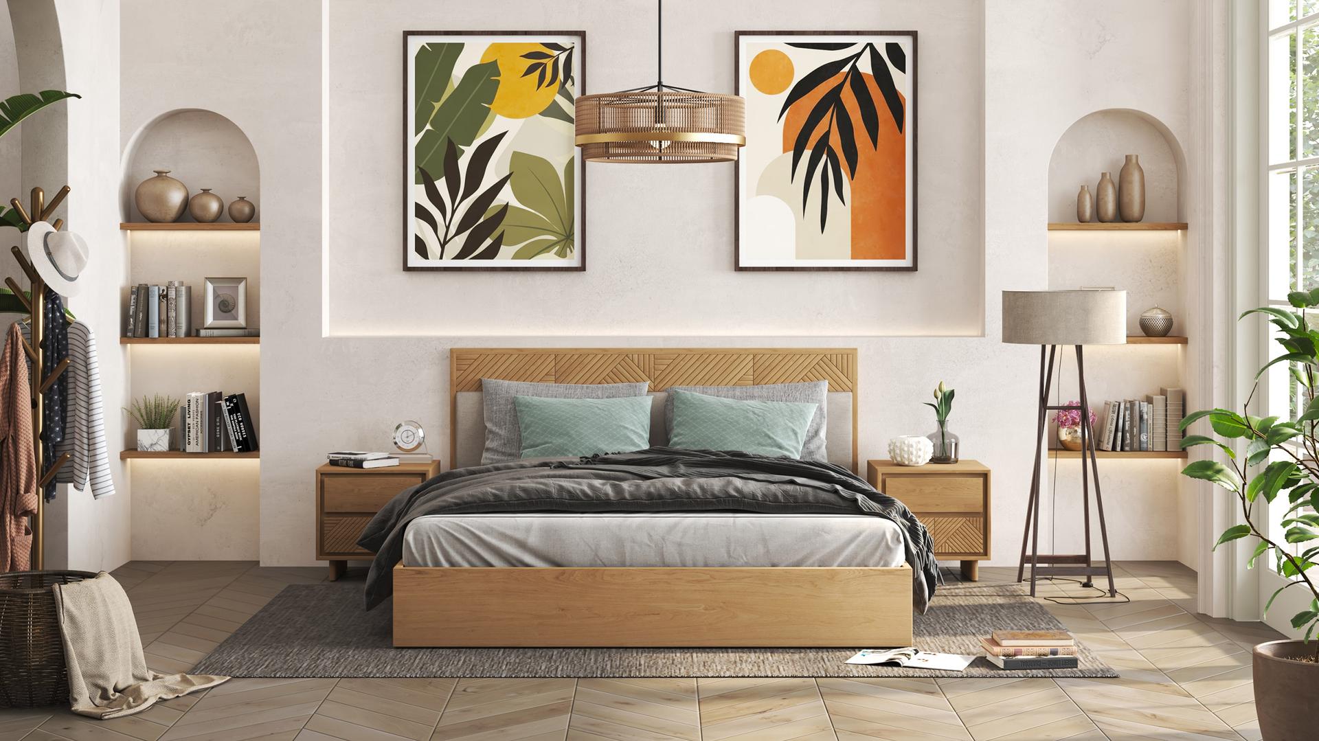 CLAY_SHORT_BED_BASE__LILY_HEADBOARD