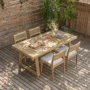 Rio Dining Table 2m Collection Square Set 10