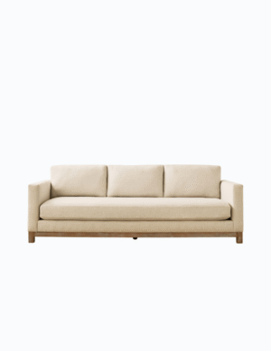 Jake Seadrift Wood Base Sofa (63"-120")