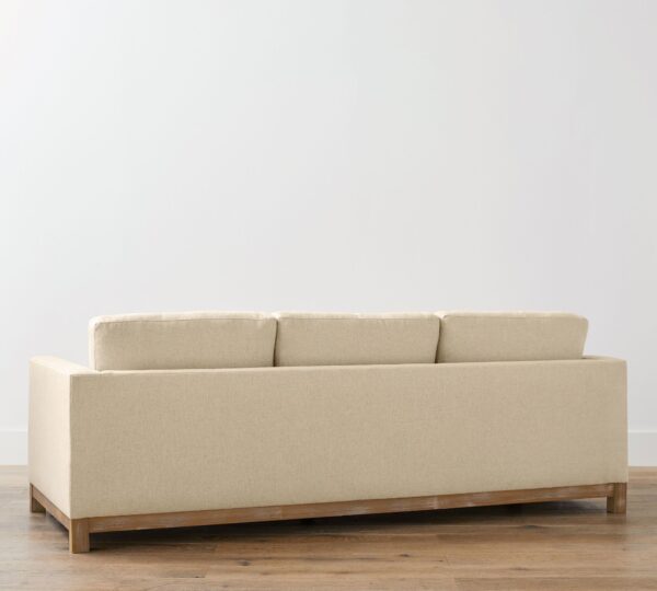 Jake Seadrift Wood Base Sofa (63"-120") - Image 4